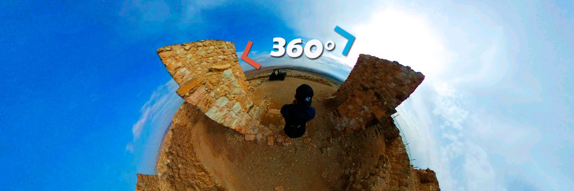 מסע אל אתרי המורשת הלאומית של ישראל ב-360°