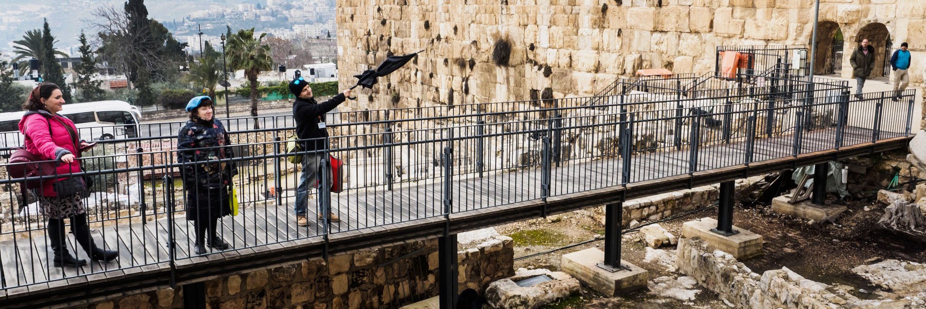 נחנך מסלול המקוואות החדש בגן הלאומי סובב חומות ירושלים
